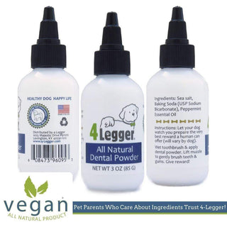 4-Legger Natural Dental Powder for Dogs