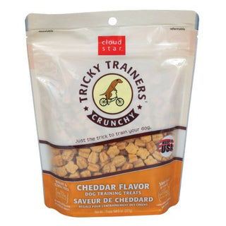 Cloud Star Crunchy Tricky Trainers Cheddar Flavor Dog Treats