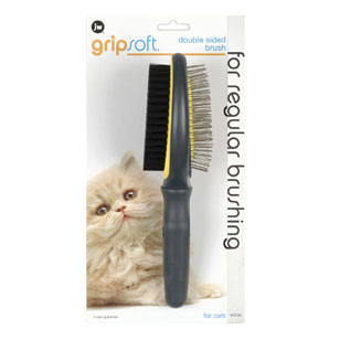 JW Pet Double Sided Brush For Cats