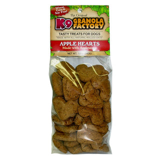 K9 Granola Factory Apple Hearts Dog Treats