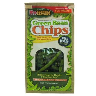 K9 Granola Factory Green Bean Chips Dog Treats 