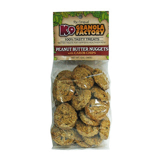 K9 Granola Factory Mini Peanut Butter with Carob Chip Nuggets Dog Treats