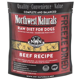 Northwest Naturals Beef Recipe Freeze-Dried Dog Food