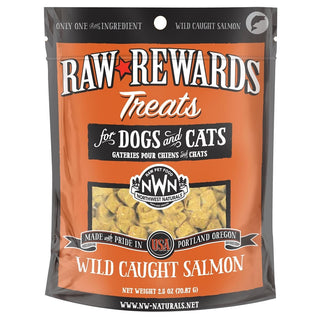 Northwest Naturals Raw Rewards Freeze-Dried Wild-Caught Salmon Dog & Cat Treats