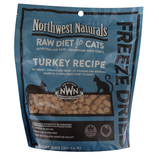 Northwest Naturals Turkey Recipe Freeze-Dried Cat Food