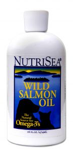 NutriSea Wild Salmon Oil For Dogs and Cats 16 oz