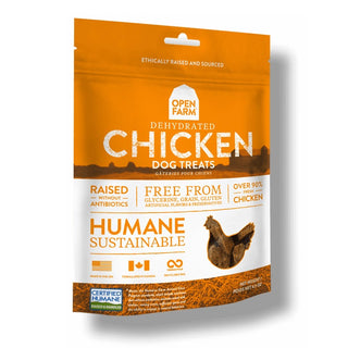 Open Farm Dehydrated Chicken Dog Treats, 4.5-oz Bag