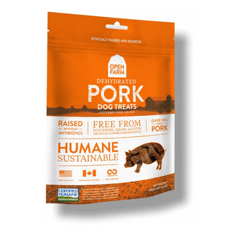 Open Farm Dehydrated Pork Dog Treats, 4.5-oz Bag