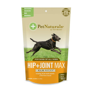 Pet Naturals of Vermont Hip + Joint Max Dog Chews Supplement, 60 count