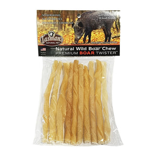 Tasman's Natural Pet Premium Wild Boar Twister Dog Chews