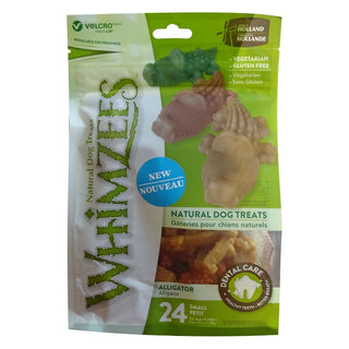 Whimzees Alligator Dental Dog Treats, Small