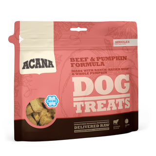 ACANA Singles Beef & Pumpkin Recipe Freeze-Dried Dog Treats, 3.5-oz Bag