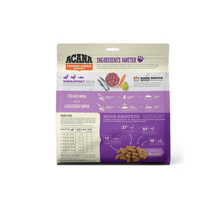 ACANA Duck Recipe Morsels Freeze-Dried Dog Food, 8-oz Bag