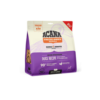 ACANA Duck Recipe Morsels Freeze-Dried Dog Food, 8-oz Bag