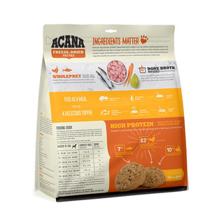 ACANA Free-Run Turkey Recipe Patties Freeze-Dried Dog Food, 14-oz Bag