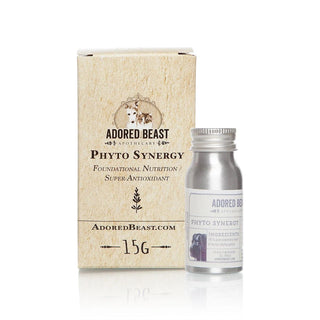 Adored Beast Apothecary Phyto Synergy Nutritional Super Antioxidant for Dogs & Cats, 15-Grams