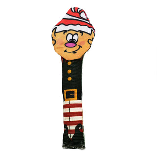 American Dog Elf Fire Hose Holiday USA Made Dog Toy