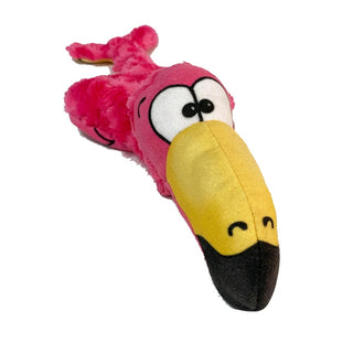 American Dog Nuggles Flora the Flamingo USA Made Dog Toy