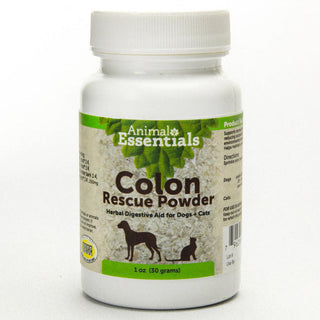 Animal Essentials Colon Rescue Powder Dog & Cat Supplement, 1-oz