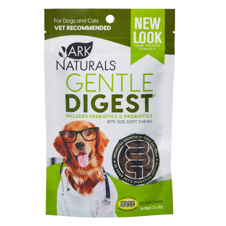 Ark Naturals Gentle Digest Dog & Cat Soft Chews, 120 count