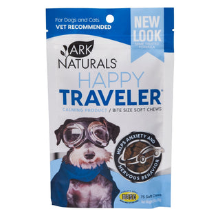 Ark Naturals Happy Traveler Dog & Cat Soft Chews, 75 count