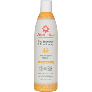 Aroma Paws Honeysuckle Jasmine Dog Shampoo and Conditioner, 13.5-oz