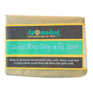 AromaDog Ladies Man Soap with Hope for Dogs