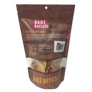 Bare Breasts Dehydrated Chicken Breast Jerky Dog & Cat Treats, 6-oz Bag