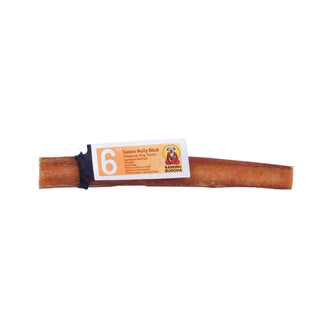 Barking Buddha Jumbo Bully Stick Dog Chew, 6-Inch