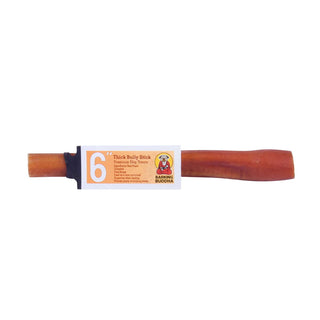 Barking Buddha Thick Bully Stick Dog Chew, 6-Inch