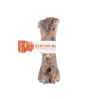 BarknBig USA Bison Shin Bone Dog Treat