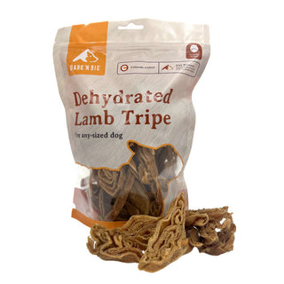 BarkNBig USA Dehydrated Lamb Tripe Dog Treats, 10-oz Bag