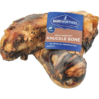 Barkworthies Beef Knuckle Bone Dog Chew, Case of 10