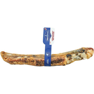 Barkworthies Beef Rib Bone Dog Chew, Case of 25