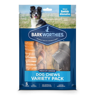 Barkworthies Medium Breed Variety Pack Dog Treats