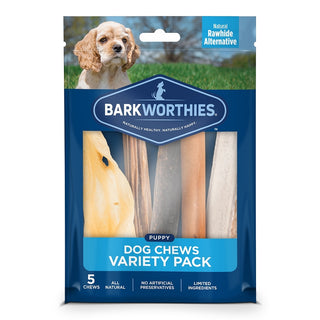 Barkworthies Puppy Variety Pack Dog Treats