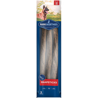 Barkworthies Snapsticks Grain-Free Dog Treats, 3 count