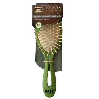 Bass BIO-FLEX Wood Pin Brush for Dogs, Cats, and Horses