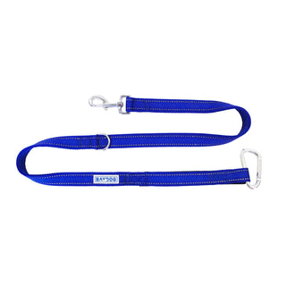 Baydog Hudson Bay Dog Leash, 4-ft, Baydog Blue