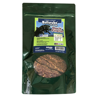 Bellyrubs USA Duck Fillets Jerky Dog Treats, 10-oz Bag