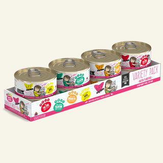 BFF Batch 'O Besties Variety Pack Canned Cat Food, 5.5-oz Cans, Case of 8