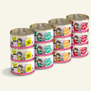 BFF Batch 'O Besties Variety Pack Canned Cat Food, 3-oz Cans, Case of 12