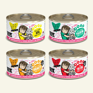 BFF Batch 'O Besties Variety Pack Canned Cat Food, 3-oz Cans, Case of 12