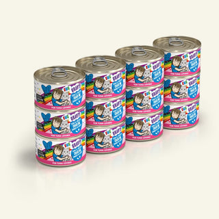 BFF OMG Chase Me Tuna & Chicken Dinner in Gravy Canned Cat Food, 2.8-oz Cans, Case of 12