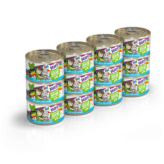 BFF OMG Selfie Cam! Chicken & Lamb Dinner in Gravy Canned Cat Food, 2.8-oz Cans, Case of 12