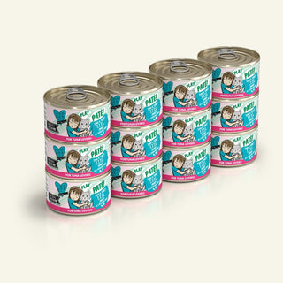 BFF Play Pate Lovers Tuna & Turkey T.T.Y.L. Wet Cat Food, 2.8-oz Cans, Case of 12