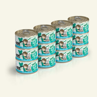 BFF Play Pate Lovers Turkey & Tuna Tweet Me Wet Cat Food, 2.8-oz Cans, Case of 12