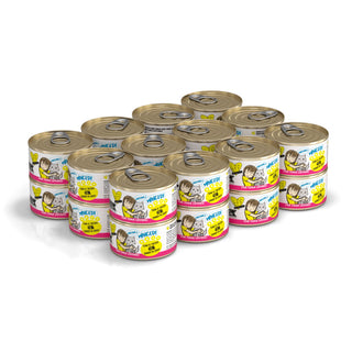 BFF Tuna & Chicken 4-Eva Dinner in Gravy Canned Cat Food, 3-oz Cans, Case of 24