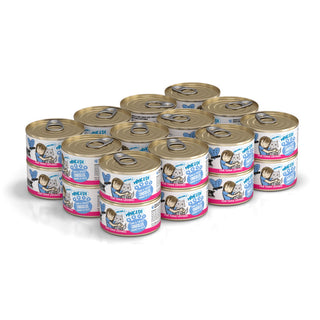 BFF Tuna & Chicken Chuckles Dinner in Gelee Canned Cat Food, 3-oz Cans, Case of 24