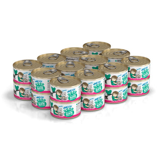 BFF Tuna & Pumpkin Valentine Dinner in Gravy Canned Cat Food, 3-oz Cans, Case of 24